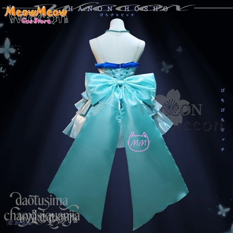 Mermaid Melody Hanon Hosho Adult Costume Polyester Set