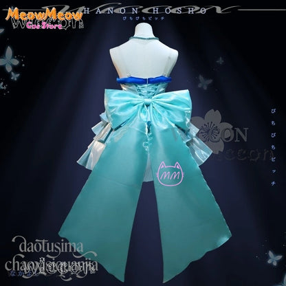 Mermaid Melody Hanon Hosho Adult Costume Polyester Set