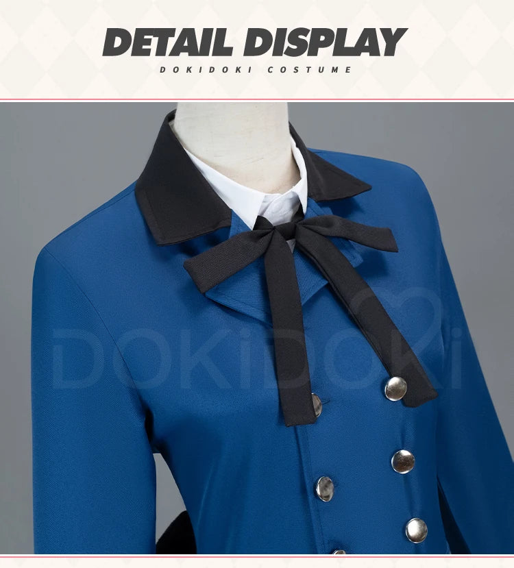 Ciel Phantomhive Cosplay Anime Cosplay【S-2XL】DokiDoki-N Ciel Cosplay Men Uniform Costume Plus Size