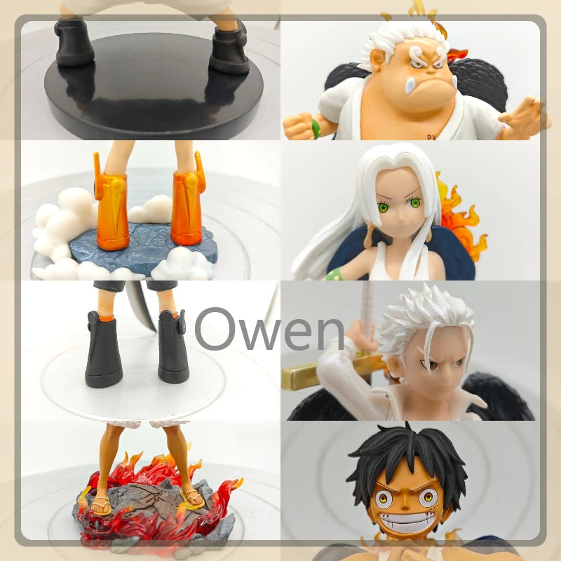 Cute Pacifist Seraph Comic ONE PIECE Anime S-Eagle Figurine S-Snake Action Figures PVC S-Luffy Model Collection Statue Toys Gift