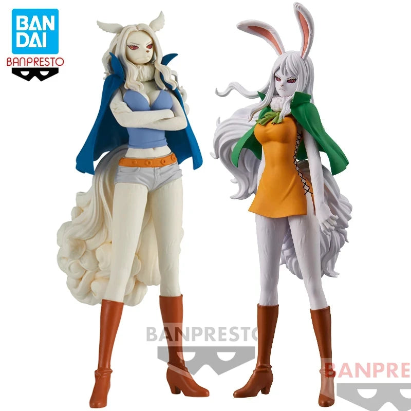In Stock Bandai Banpresto One Piece Dxf The Grandline Lady Wano Country Carrot Wanda Anime Action Figure Model Boxed Toys Gift