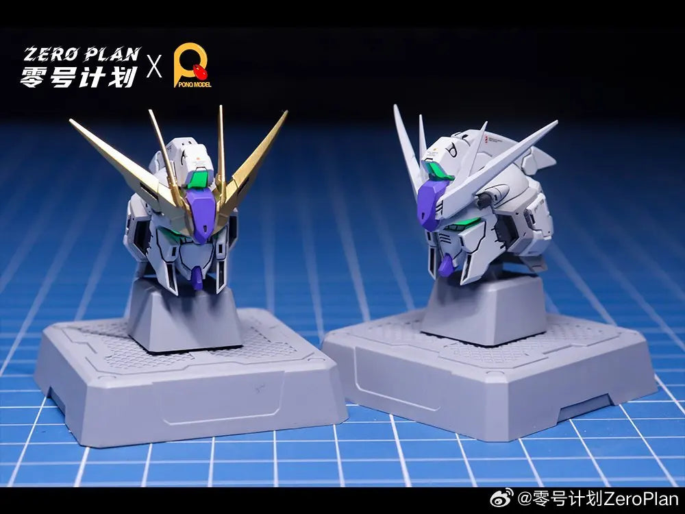 Zero Plan Model Head Carving Replace Head For MG 1/100 Hi-V V 1/72 SkyDefender Assembly Model Kit Toy Model Accessory Gift