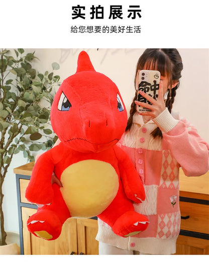 100/120CM Big Size Charmander Plushies Pokemon Peluche Cartoon Anime Kawaii Ornament Plush Comfortable Soft Doll Children Gift