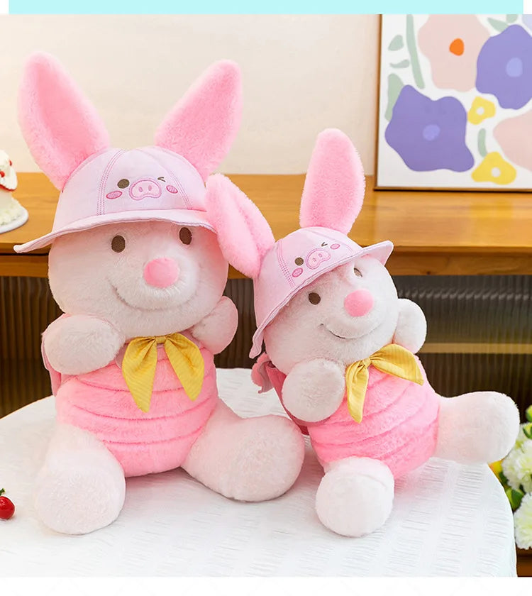 30/40/50cm Big Size Disney Stitch Anime Plush Stuffed Doll Kawaii PigletPlushies Room Decoration Children's Pillow Holiday Gifts