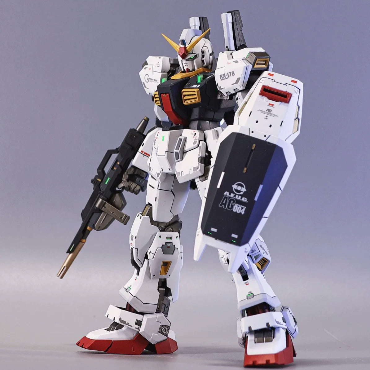 In Stock GAOGAO Model MK2 RX-178 MK-II PG 1/60 TITANS Color AEUG Toy Assembly Model Kit Action Figures Robot Mecha Gifts