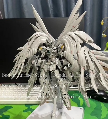 Daban 8827 MG 1/100 Wing Snow White Prelude Fix Model Kit XXXG-00YSW Assembly Action Figure Plastic Custom Toy