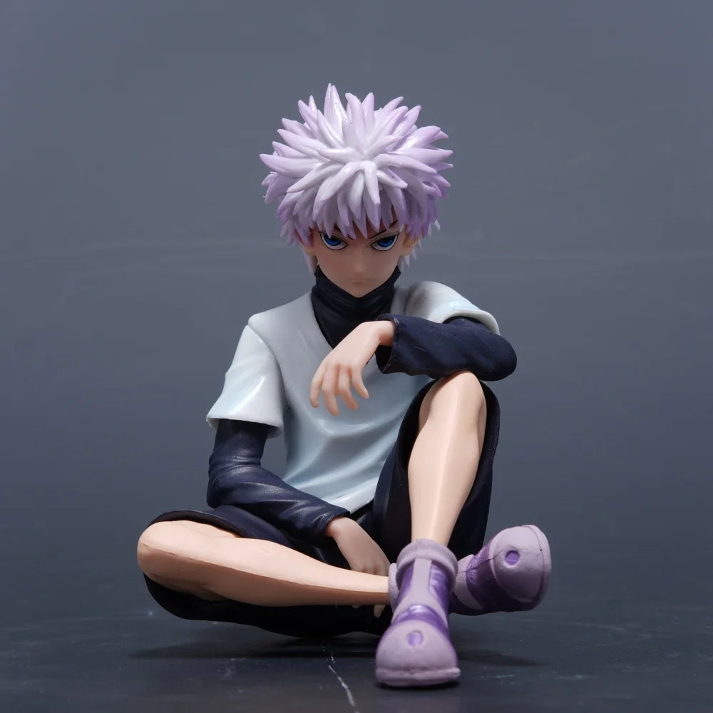 11cm Anime Hunter x PVC Action Figures Gon Freecss Killua Zoldyck Model Toys Collection Gifts