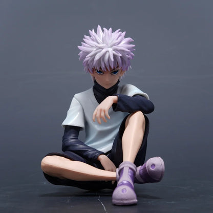 11cm Anime Hunter x PVC Action Figures Gon Freecss Killua Zoldyck Model Toys Collection Gifts