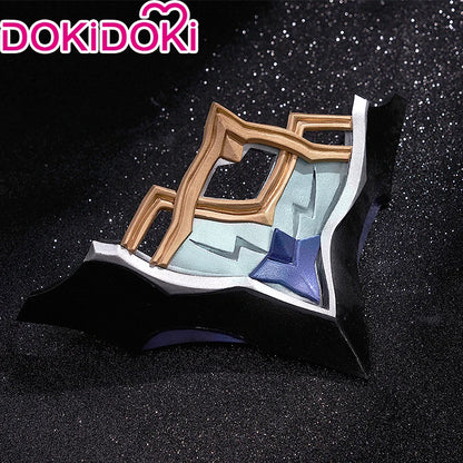 IN STOCK Il Dottore Mask Game Genshin Impact Fatui Harbinger Cosplay DokiDoki Cosplay Fatui Doctor Mask Cosplay Props Il Dottore