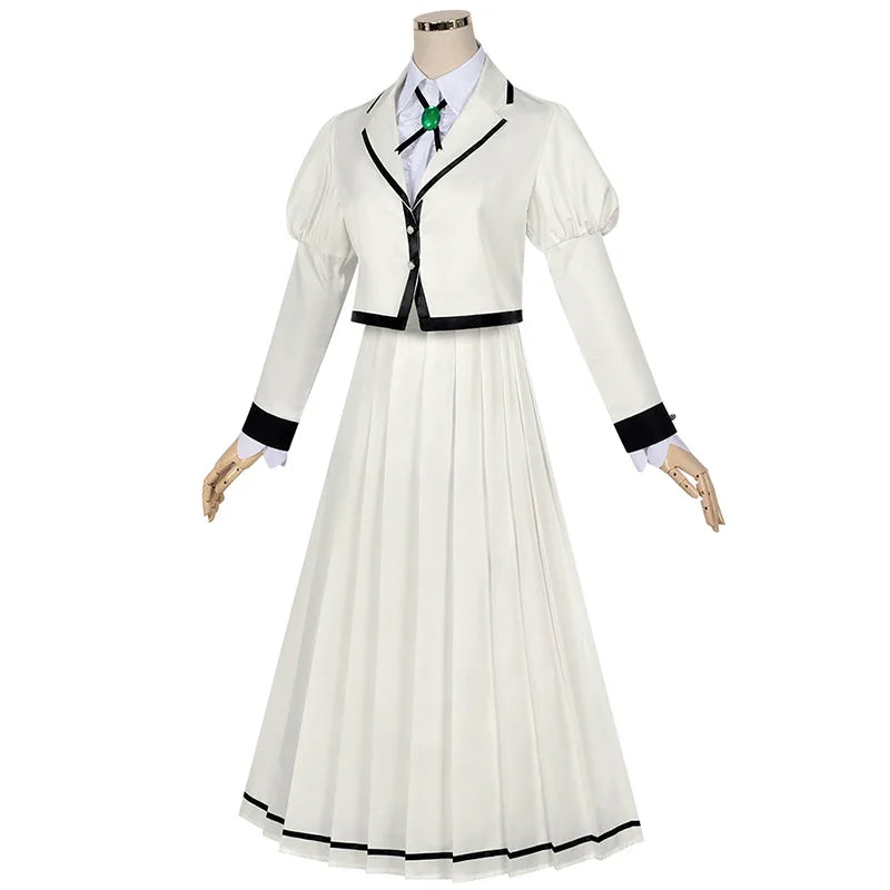 Anime Rock Is A Lady's Modesty Otoha Kurogane Cosplay Costume Wig JK Skirt Lilisa Suzunomiya Halloween for Women Carnival iCoser