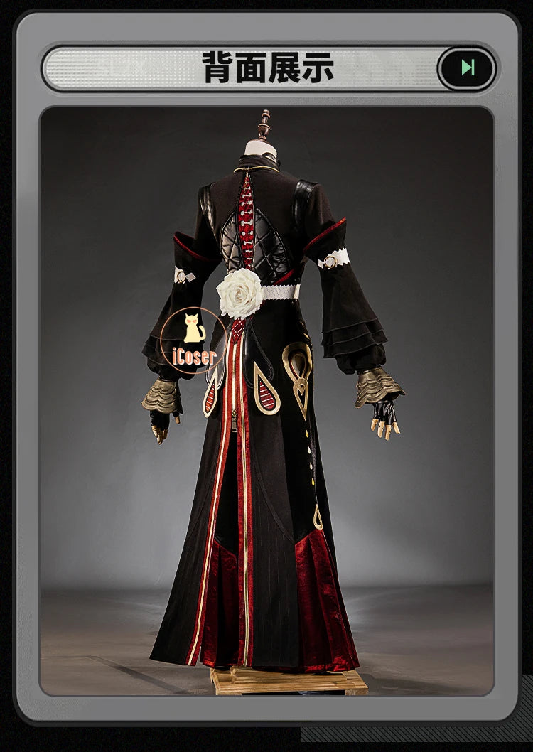 Zenless Zone Zero Isolde Cosplay Costume Wig Uniform Headwear Pendant Halloween Party Women Girls Props Game Role Play Outfit