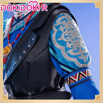 Heavy Frost Heroine Cosplay Costume Game Love and Deepspace DokiDoki-R Women Halloween Dress Heroine MC Blue Suit Sylus