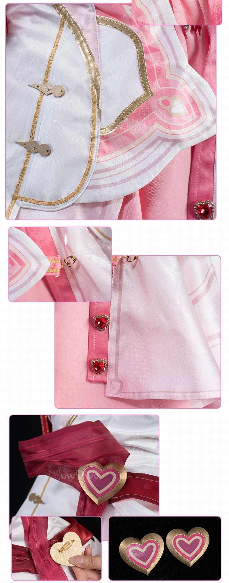 PRE SALE UWOWO Elysia Cosplay Game Honkai Impact 3: Elysia New Battlesuit "Hi♪ Love Elf" Cosplay Costume Halloween Costume