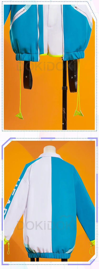 Shiraishii Ann Cosplay Game Cosplay 【S-3XL】DokiDoki-R Women Daily Costume Coat Casual Wear Shiraishii Ann Cosplay Plus Size