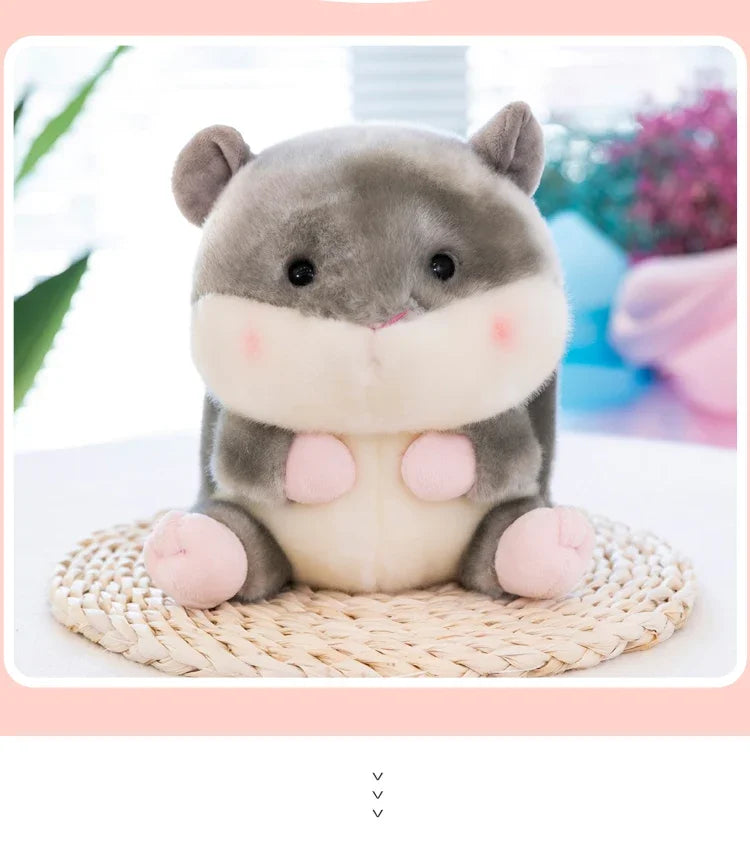 Cute Hamster Rabbit Panda Plush Toy Pig Small Doll Stuffed Animals Stitch Kawaii Envio Gratis Kids Birthday Christmas Gift