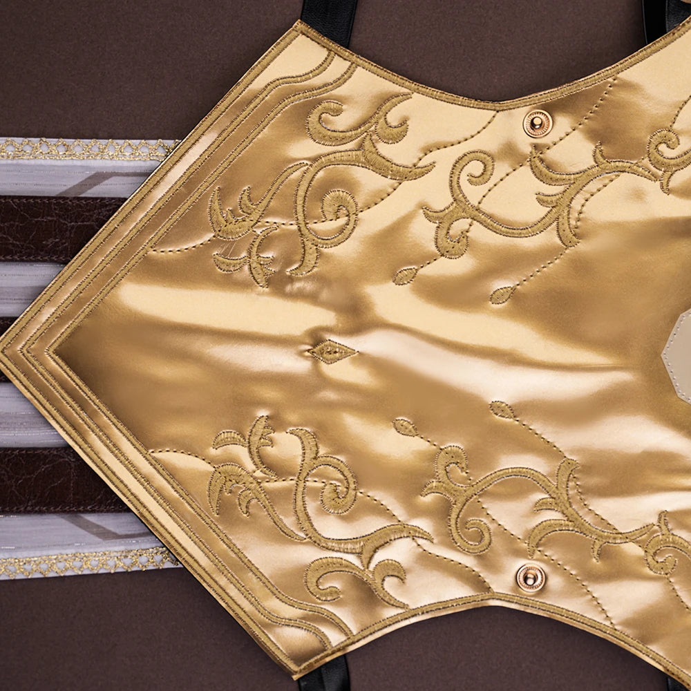 Wuthering Waves Augusta Cosplay Costume Wig Dress Uniform Headwear Earrings Christmas Halloween Party for Women Girls Role Play