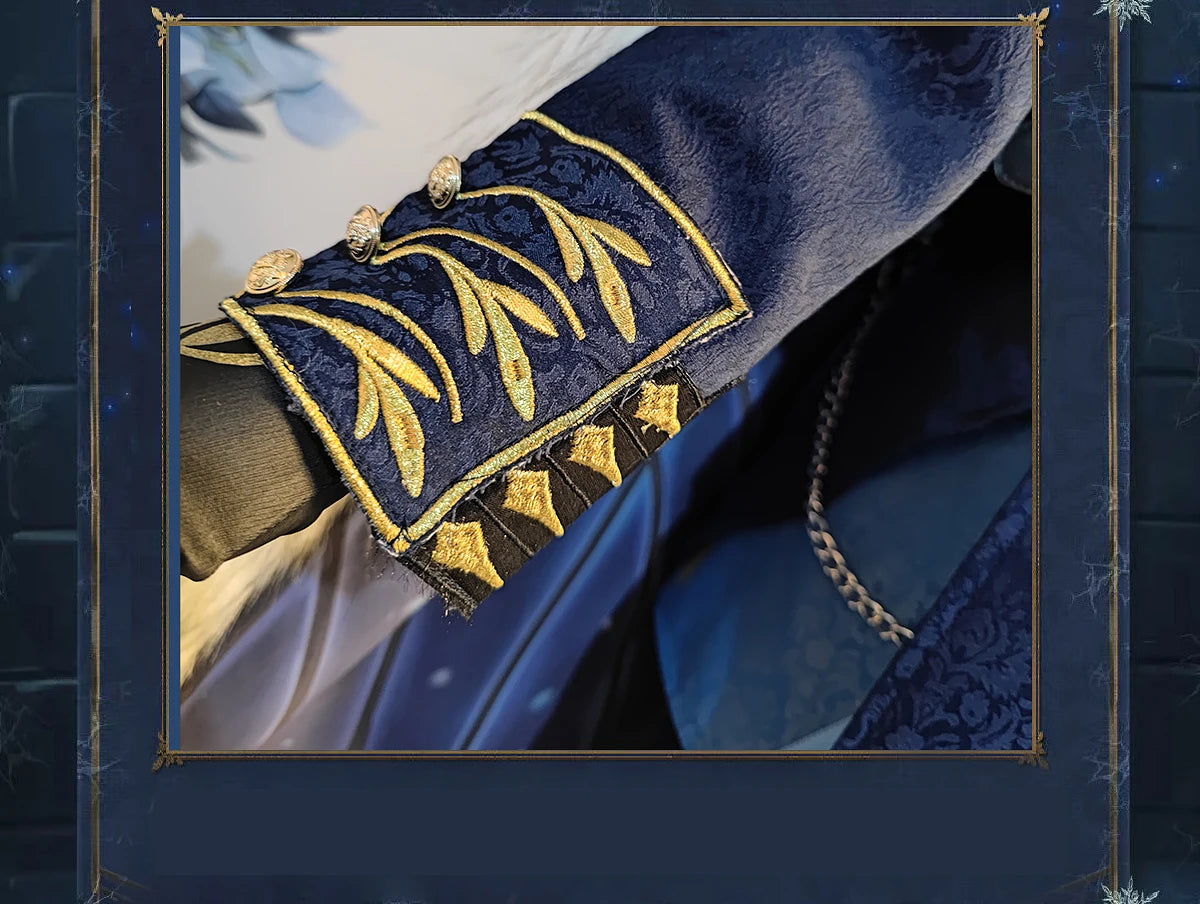 UWOWO Collab Series Game Identity V Prison Warden Hermit Alva Lorenz Cosplay Costume