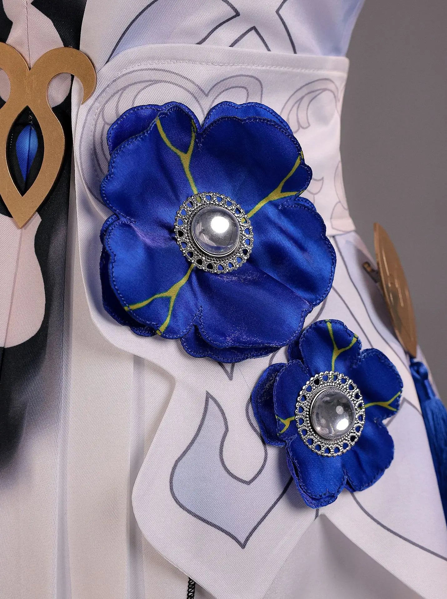 Honkai Star Rail Constance The Dahlia Cosplay Costume Wig Dress Uniform Hat Ever-Flame Mansion Halloween Party for Women Girls