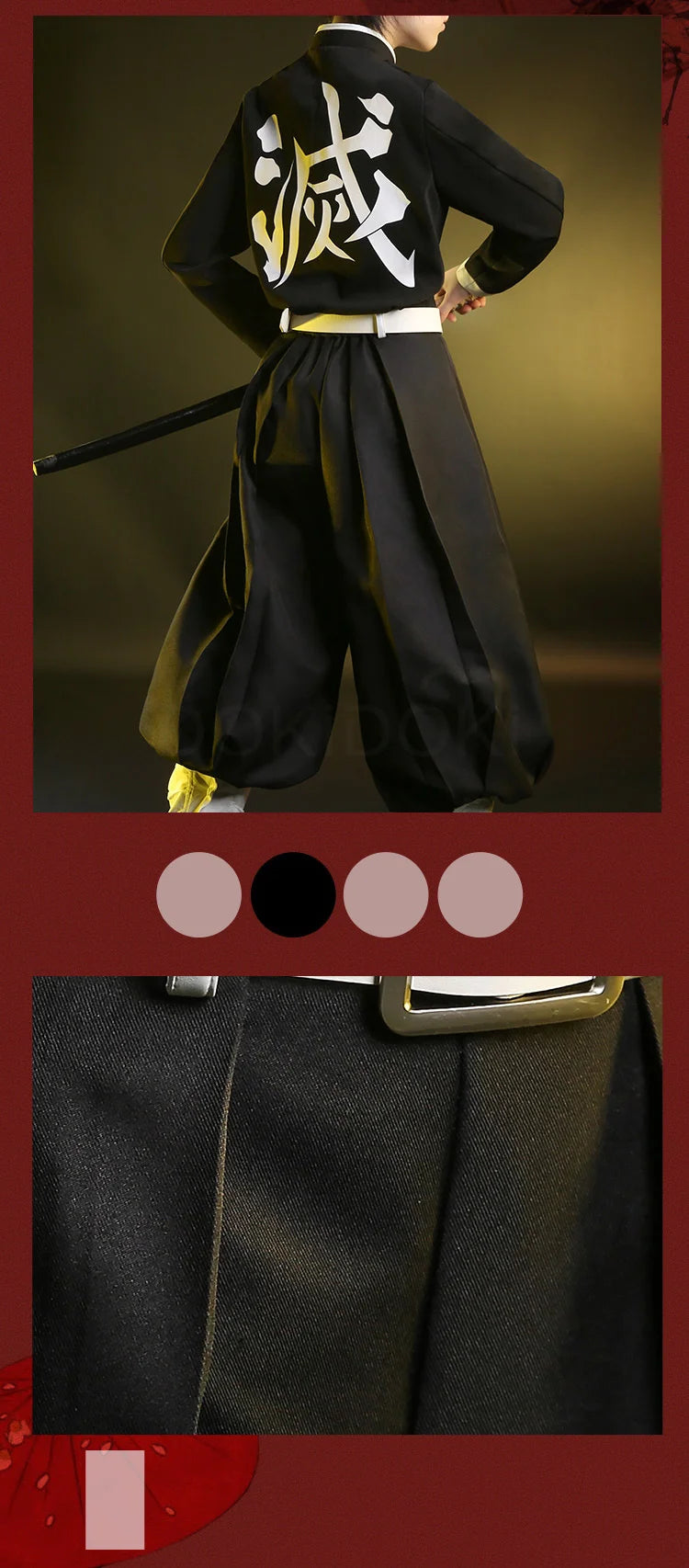 Shinobu Cosplay Costume Anime DokiDoki-SR Women Uniform Shinobu Cosplay Haori Women Halloween Costume