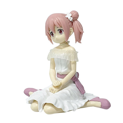 10cm Mahou Shoujo Madoka Magica Anime Figure Kaname Madoka Action Figure Akemi Homura Figurine PVC Collection Model Doll Toys