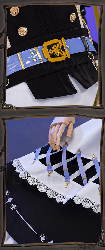 Blade Cosplay Costume Game Nu: Carnival Cosplay【S-2XL】DokiDoki-R Men Sexy Maid Costume Dress Blade Halloween Cosplay Plus Size