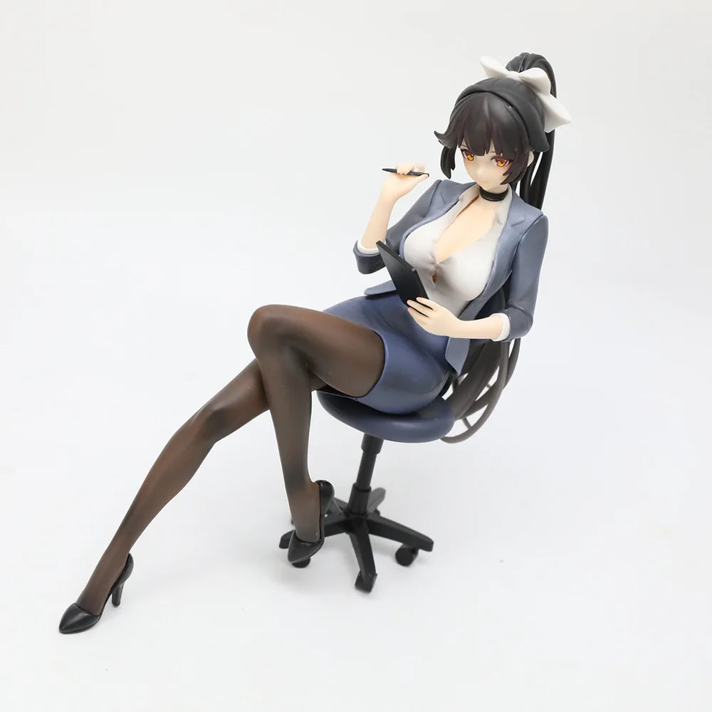 18cm Azur Lane Takao Ver Girl 1/6 Figure Pvc Action Anime Model Game Statue Adult Collectible Doll Toys Xmas Gift