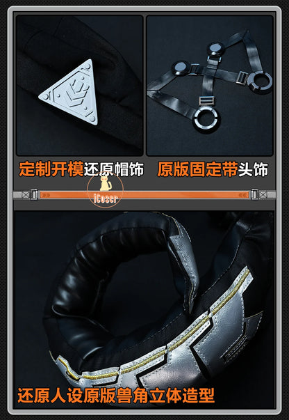 Zenless Zone Zero Orphie Cosplay Costume Wig Uniform Hat Headwear Outfit Obol Squad Halloween Party Women Girls Carnival iCoser