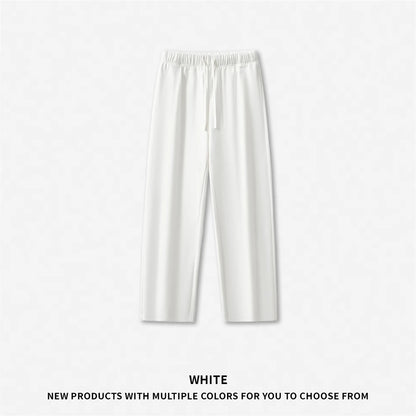 ZODF 2025 Winter Man Basic 420gsm Straight Pants Unisex Loose Clean Fit Sport Trousers Brand Streetwears HY0061