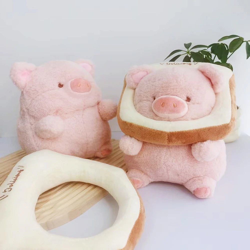 1pcs Cute Little Pig Miyoni Plush Toy Kawaii Stuffed Animal Piggy Soft Doll Sleep Companion Gift For Girl Boy