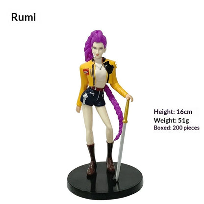 2026 Hot Anime Kpop Demon Hunters Figure Model Toy Cartoon Gaming Peripherals Desk Decoration Collection Figures Model Toy Gift