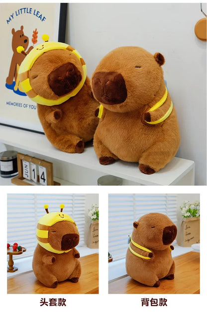 50cm Capybara Plush Simulation Capibara Anime Fluffty Toy Cute Doll Stuffed Animals Soft Doll Plush  Children's Birthday Gifts