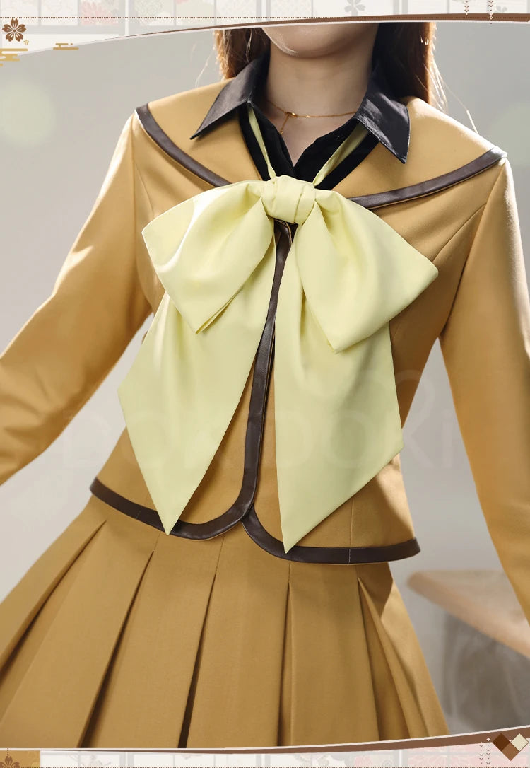 IN STOCK Momozono Nanamii Costume Anime Cosplay DokiDoki-R Women Cute School Uniform Cosutme Momozono Nanamii Cosplay