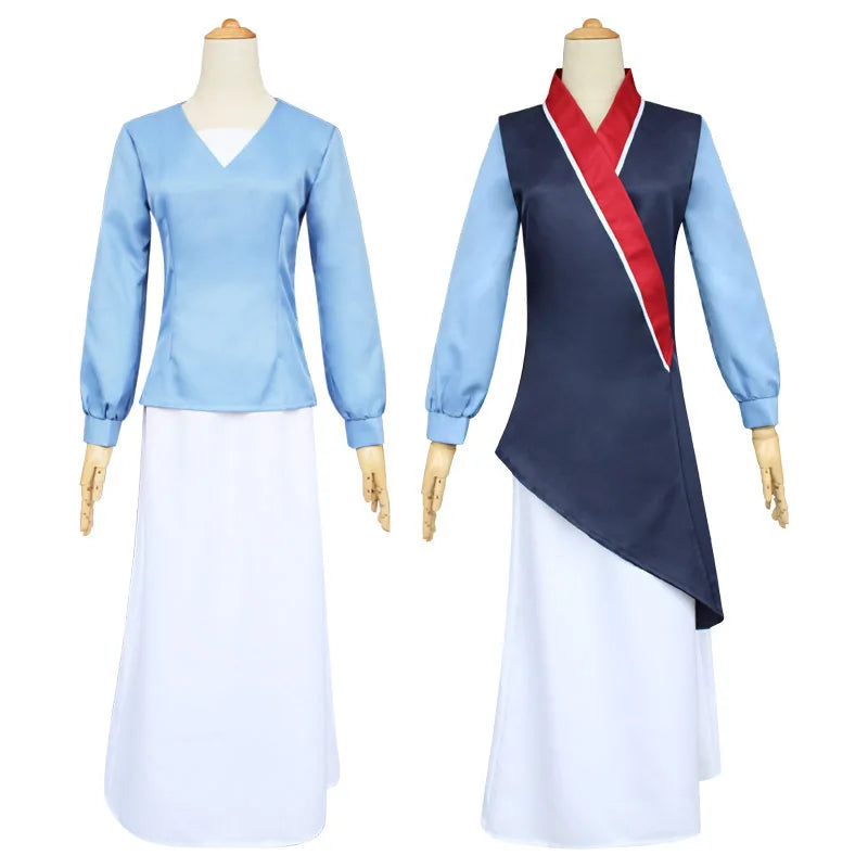 HOMCHEE TRENDS Mulan Costume Adult Cotton Polyester Set