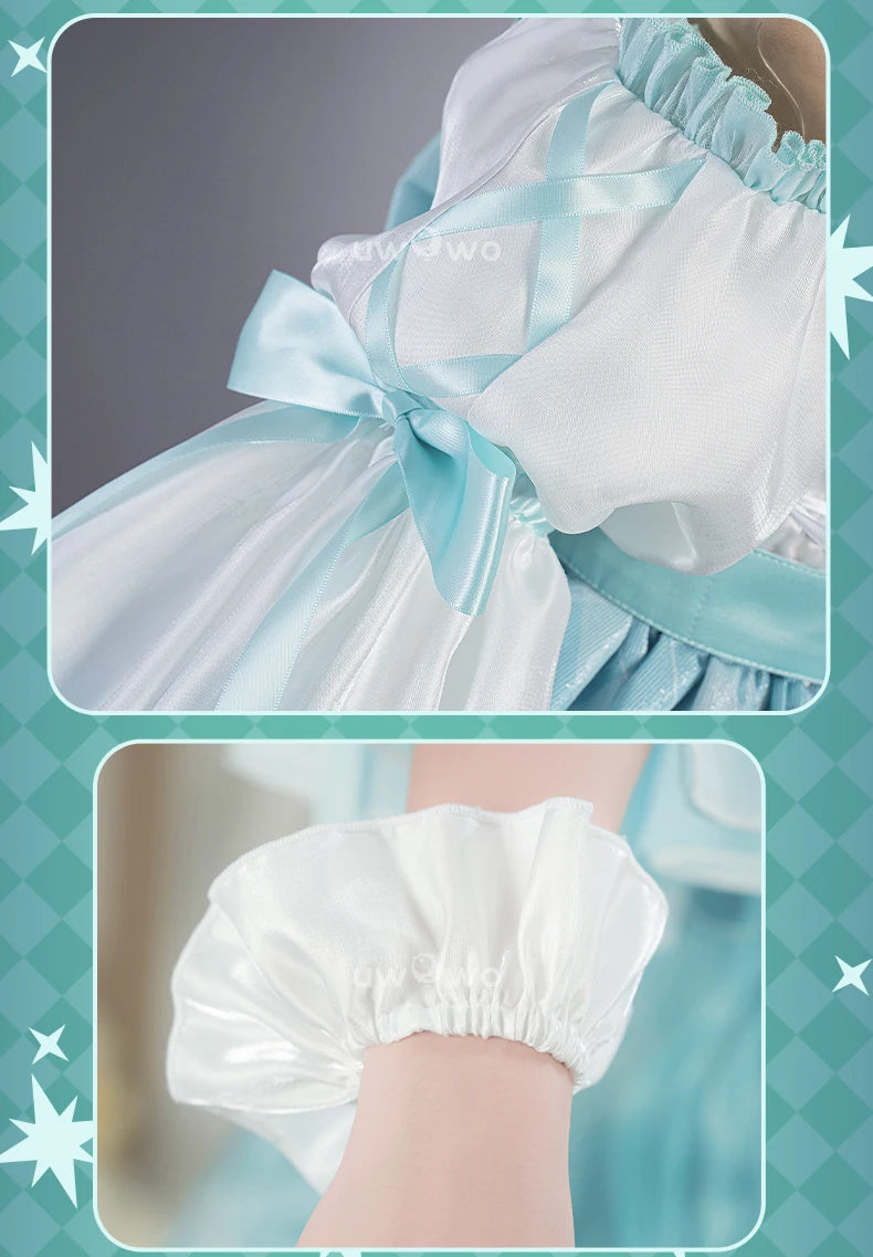 LAST BATCH UWOWO Mikku Cosplay Costume Rakutenn Collabb Happy 16th Anniversary Birthday Cosplay Women Costume Dress Outfits