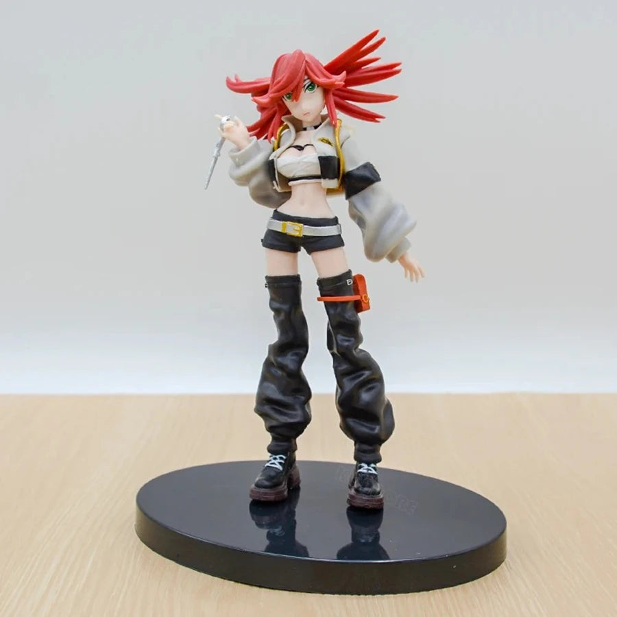 21cm/8.27in GACHIAKUTA Anime Figure GACHI AKUTA Rudo/Riyo Action Figure Enjin/Zanka Figurine PVC Adult Collection Model Doll Toy