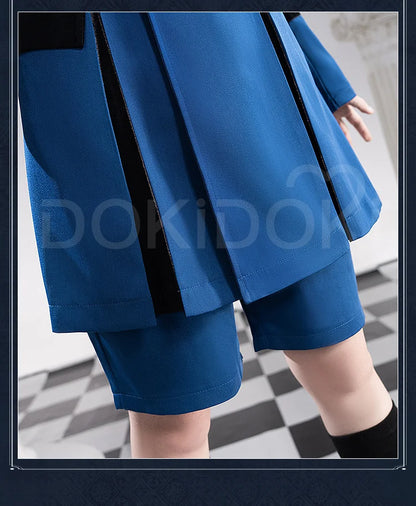 IN STOCK Ciel Phantomhive Cosplay Costume Anime DokiDoki-R Men Blue Uniform Costume Ciel Cosplay