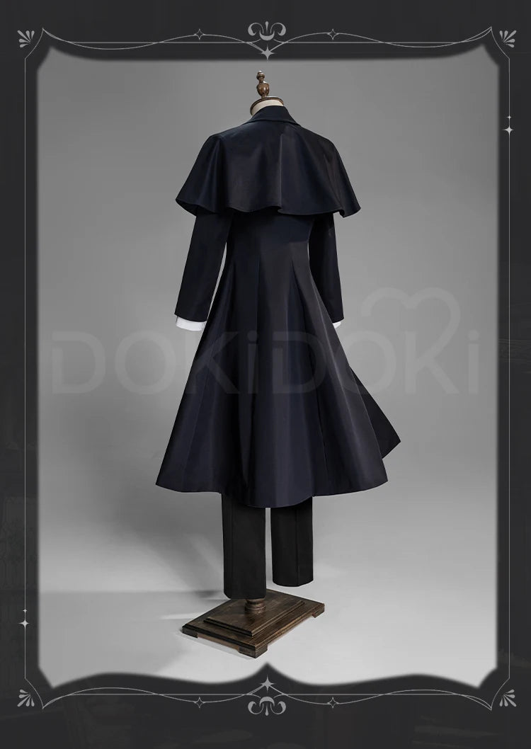IN STOCK Klein Moretti Cosplay Costume Anime Lord of the Mysteries DokiDoki-SR Men Black Suit Klein Moretti Cosplay Hat