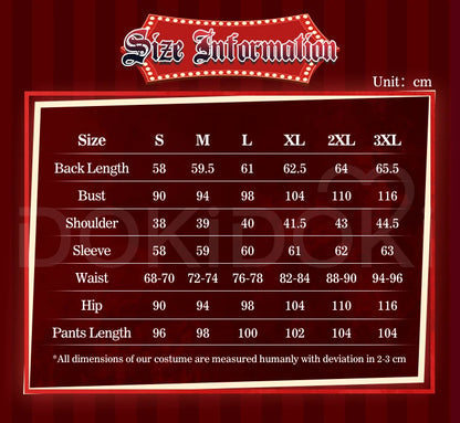 IN STOCK Charlie Vaggie Cosplay Costume Anime【S-3XL】DokiDoki-R Women Red Pajamas Charlie Morningstar Halloween Plus SIze