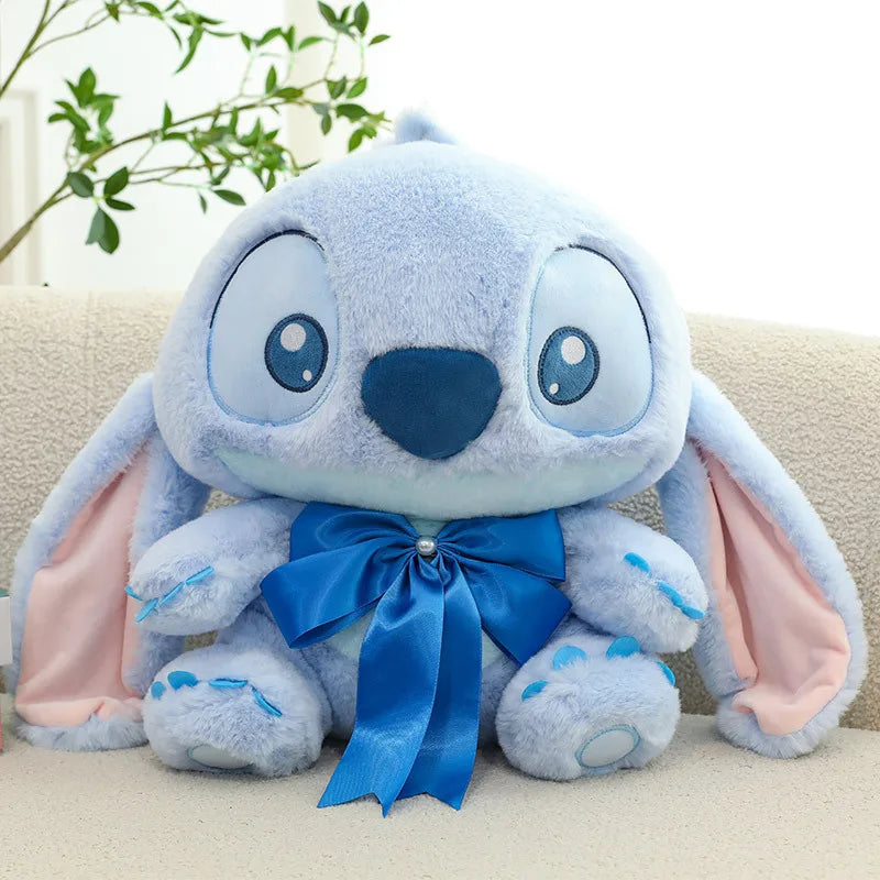 20/30/40CM Big Size Stitch Disney Anime Plush Stuffed Doll Kawaii Room Decor Plush Pillow Children's Holiday Gifts