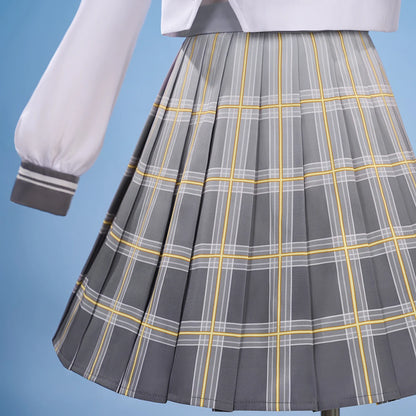 iCoser Honkai Star Rail Firefly Cosplay Costume Spring Missive Uniform Headwear Socks Halloween Party for Women Girls Cos Gifts