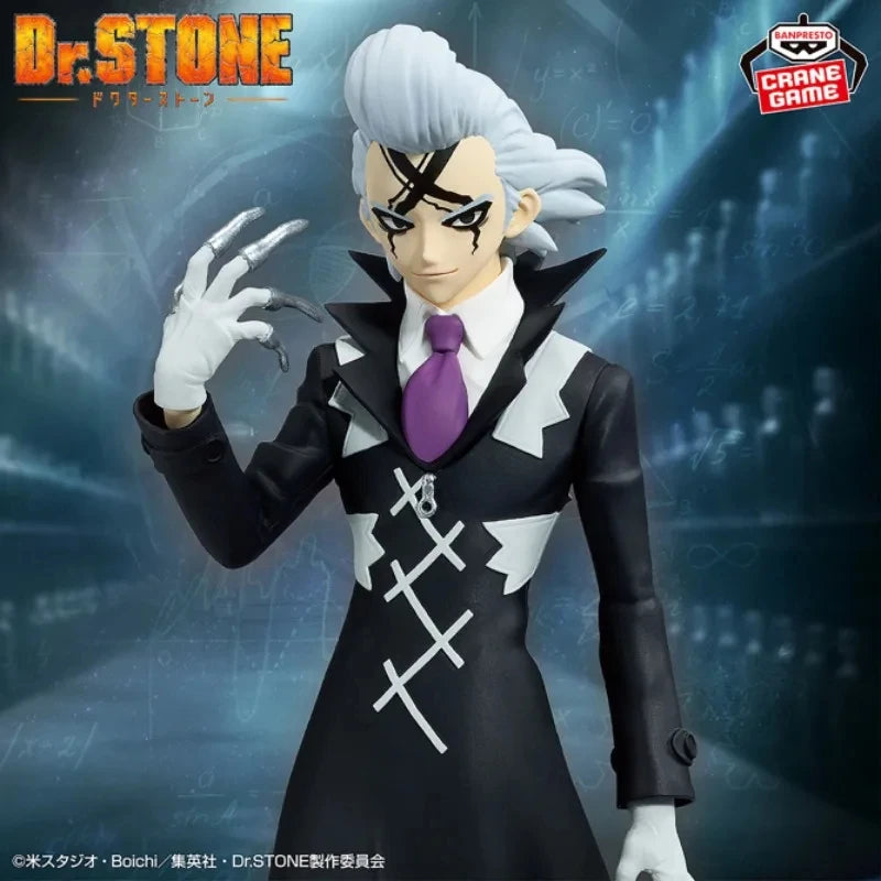 Bandai In Stock Original Banpresto Anime Dr.stone The Science of Modeling Geno Pvc Action Figure Model Boxed Toy Gifts