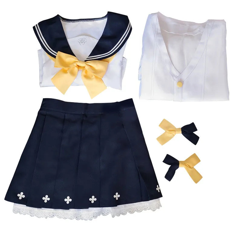 Blue Archive Ajitani Hifumi Cosplay Costume Polyester Asian Size