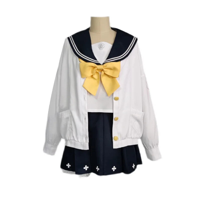 Blue Archive Ajitani Hifumi Cosplay Costume Polyester Asian Size