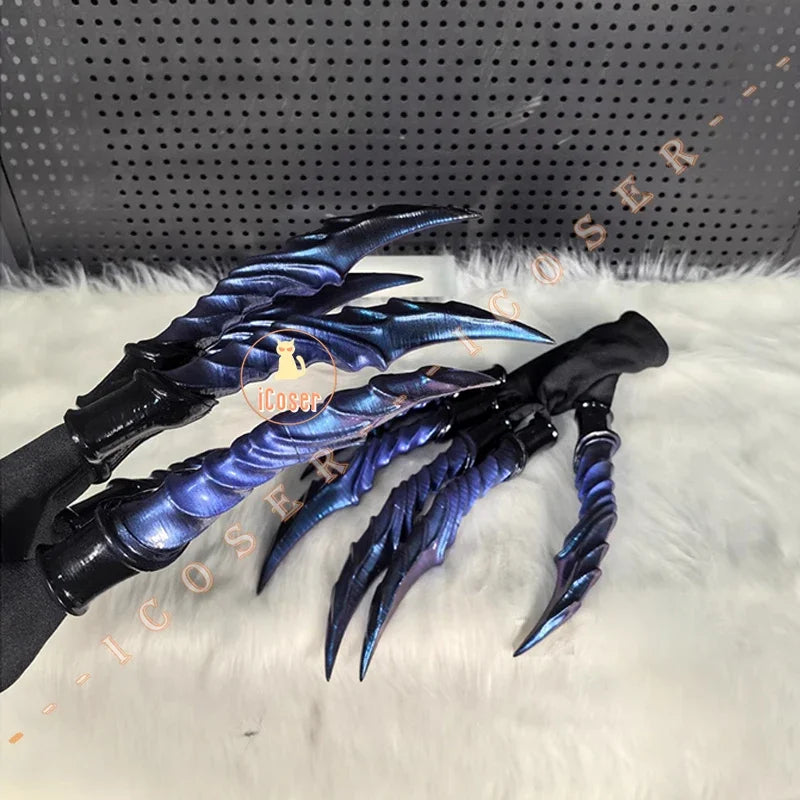 Anime Movies Nezha 2 Ao Run Cosplay Weapons Nail Props Rift Claw Tearing Space Prop Nezha Mo Tong Nao Hai Halloween Party Gifts