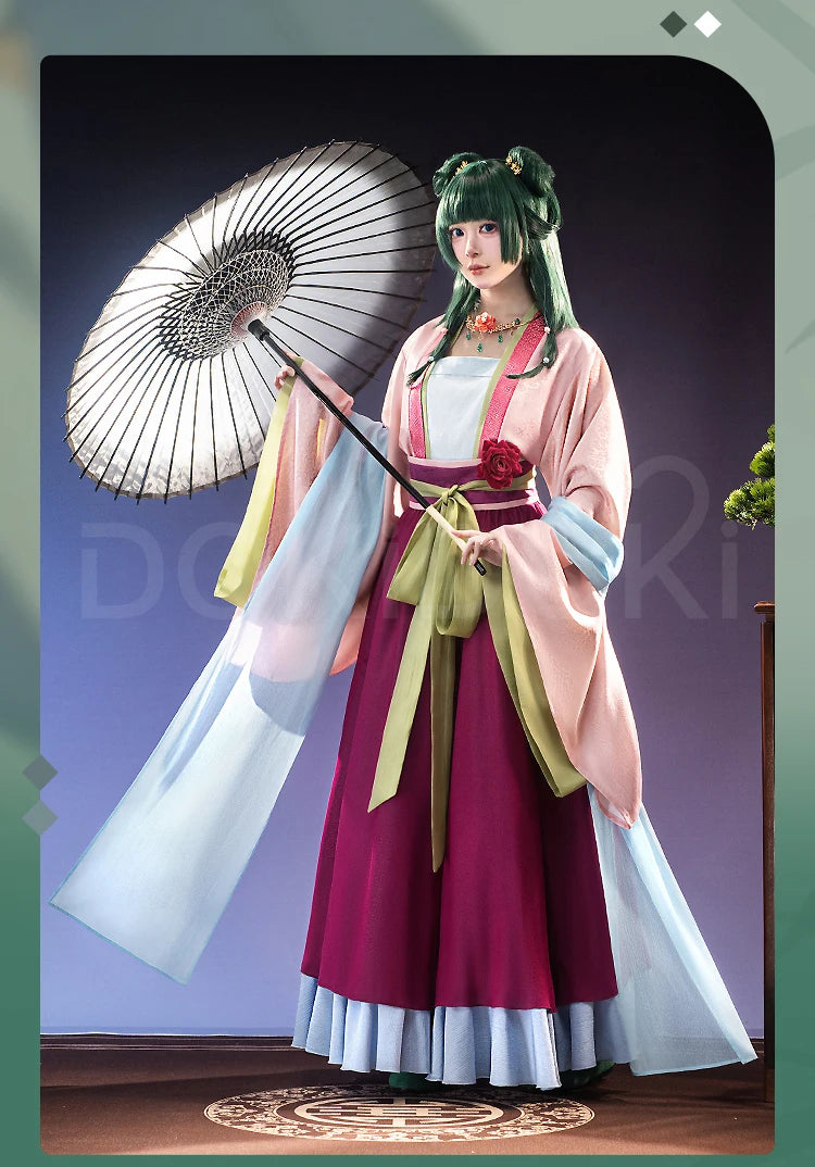 IN STOCK Maomao Cosplay Costume Anime The Apothecary Diaries【XS-3XL】DokiDoki-SR Mao Mao Upgraded Dress Plus Size