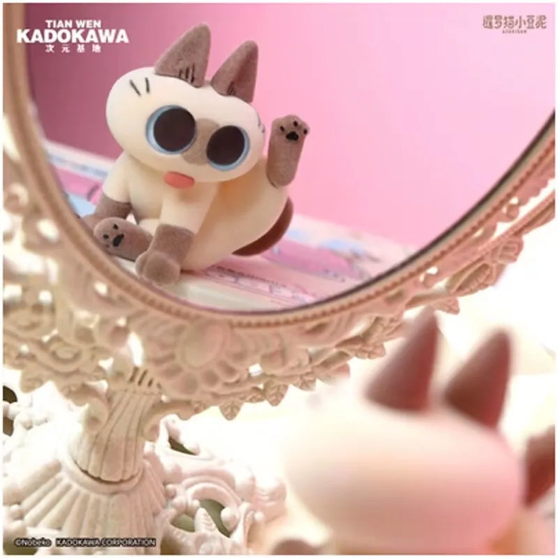 Original Azuki Can Azukisan’s Daily Life 1&2nd Series Mystery Box Siamese Cat Cute Model Blind Box Caixa Sorpresa Girls Gifts