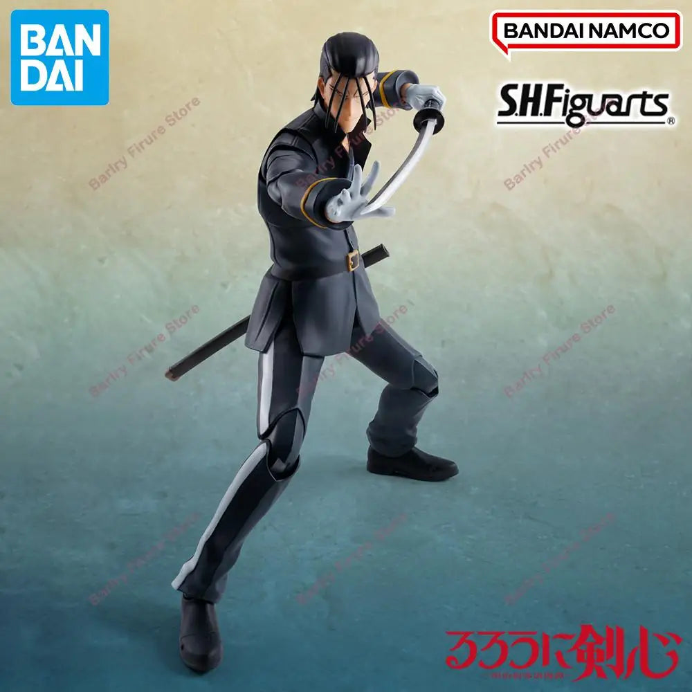 Bandai S.H.Figuarts Rurouni Kenshin Hajime Saito 16.5cm PVC Model