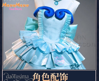 Mermaid Melody Hanon Hosho Adult Costume Polyester Set
