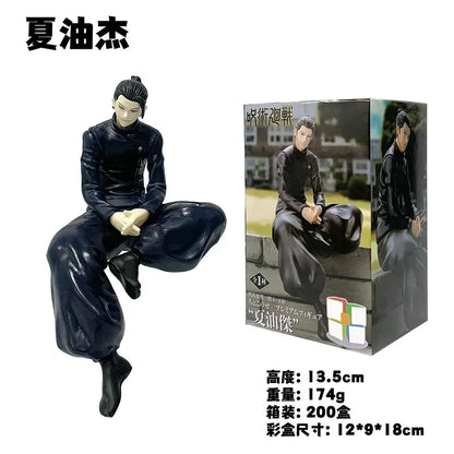11cm New Gojo Satoru Anime Jujutsu Kaisen Action Figure Itadori Yuji Seated Noodle Stopper Model Toys Japanese Dolls Hobbies 