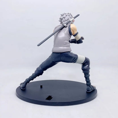 17cm Bandai Naruto Anime Figure Hatake Kakashi Action Figure Vibration Stars PVC Collection Model Ornaments Toys Birthday Gifts